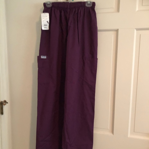 MOBB Pants - MOBB Ladies Scrub Pants Large Purple NWT